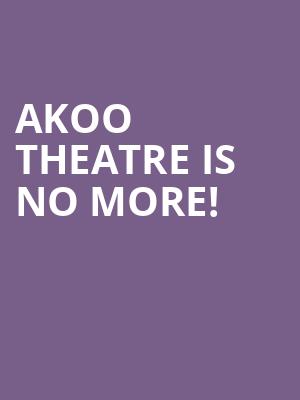 Akoo Theatre is no more